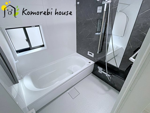 上尾市上尾下　4期　新築一戸建て　グラファーレ　01の浴室|26.6.11　撮影済み