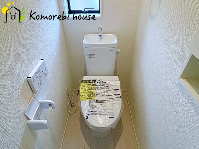 上尾市上尾下　4期　新築一戸建て　グラファーレ　01のトイレ|26.6.11　撮影済み