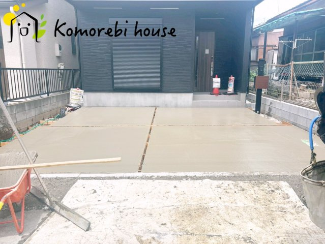 上尾市上尾下　4期　新築一戸建て　グラファーレ　01の駐車場|26.6.11　撮影済み