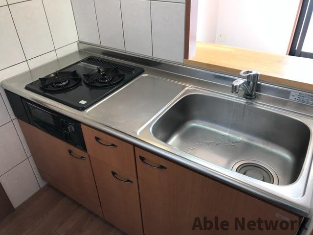 ファイン・シアのキッチン|人気のカウンターキッチン