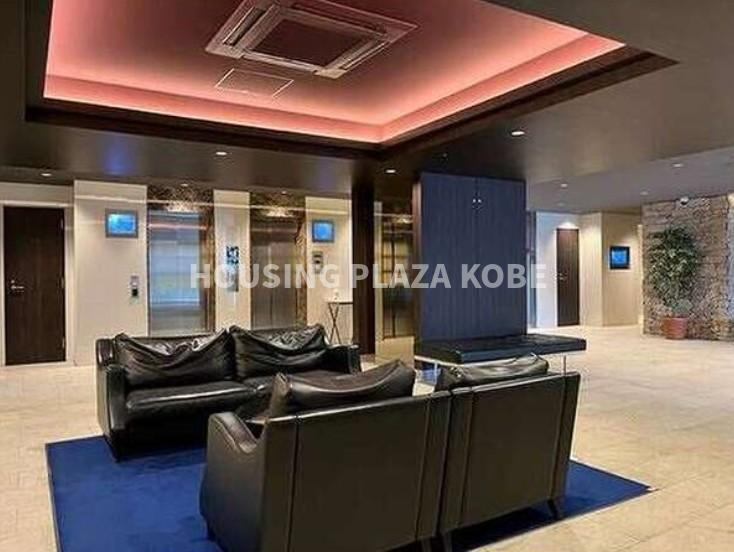 プレサンスロジェ須磨妙法寺桜の杜のロビー