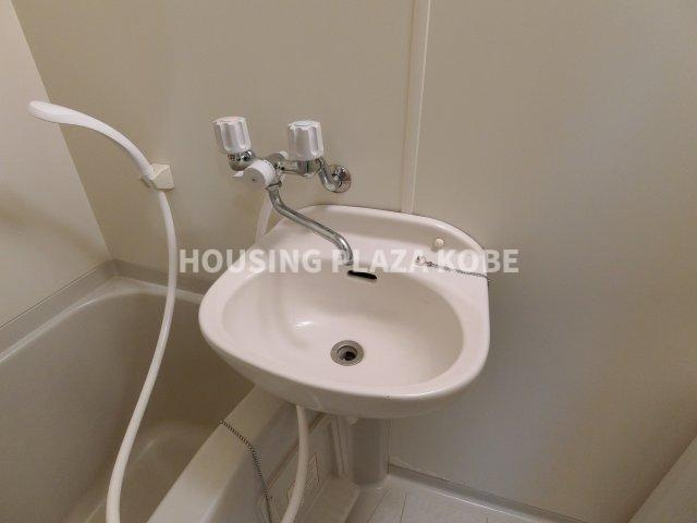 月見山ハイツの洗面所