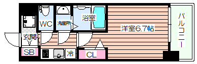 【間取り】 | Alivis福島海老江