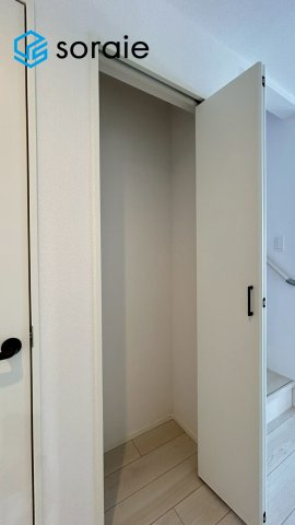 所沢市上新井26期全1棟　新築戸建　グラファーレの収納|3/12 撮影