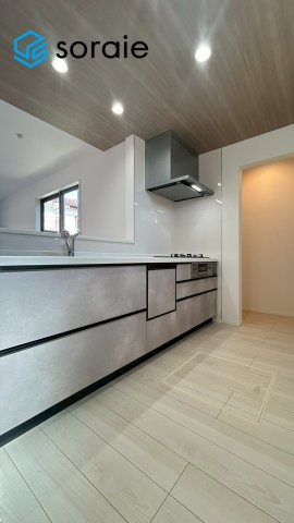 所沢市上新井26期全1棟　新築戸建　グラファーレのキッチン|3/12 撮影