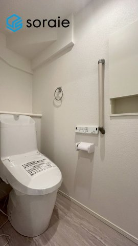 所沢市上新井26期全1棟　新築戸建　グラファーレのトイレ|3/12 撮影