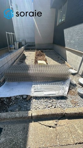 所沢市上新井26期全1棟　新築戸建　グラファーレの駐車場|3/12 撮影