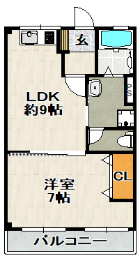 ハイツ77-Ⅱの間取り