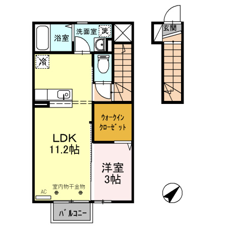 キララの間取り