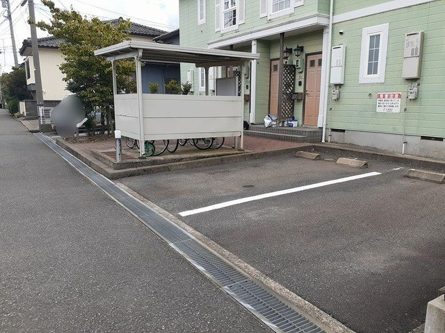 グリーンフェアの駐車場