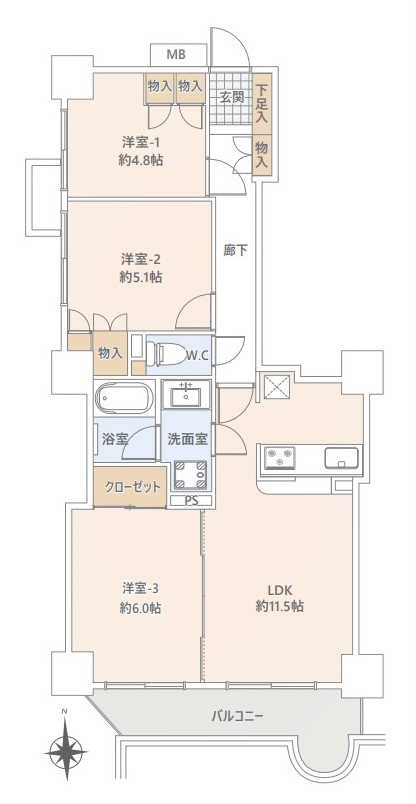 コンセールタワー所沢