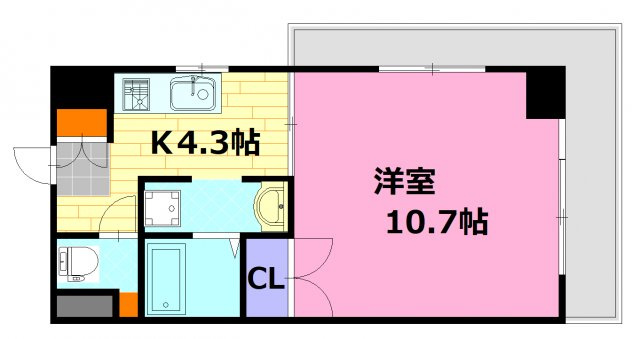 【間取り】 | ベラ福本