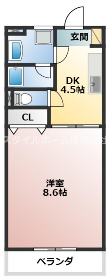 【間取り】 | メゾン・ド・ノワ | 使いやすい間取りです。
