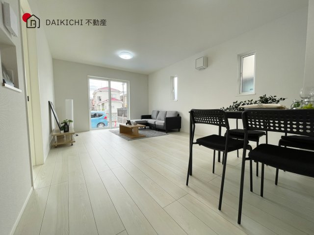 【居間・リビング】 | 羽生市南5丁目01期　LIGNAGE　新築戸建　全1棟　1号棟