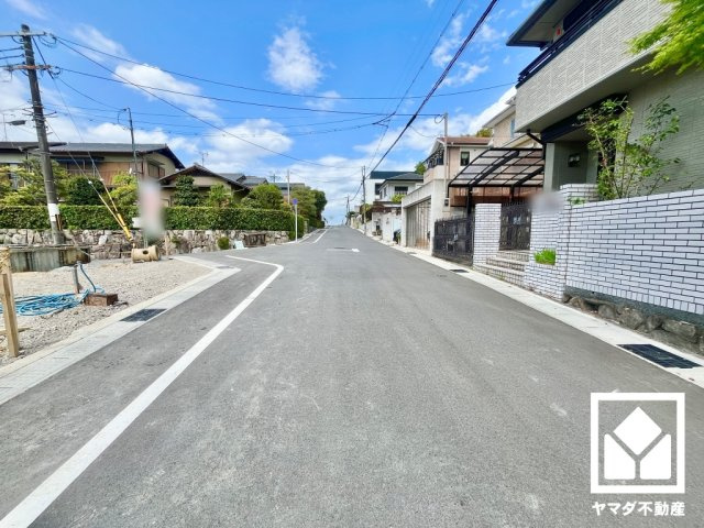 宇治市木幡御蔵山　01期　3号棟の前面道路含む現地写真|3月10日　現地写真更新