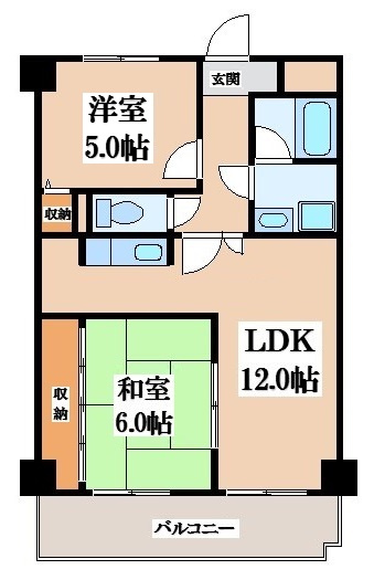 【間取り】 | グランドールＹ