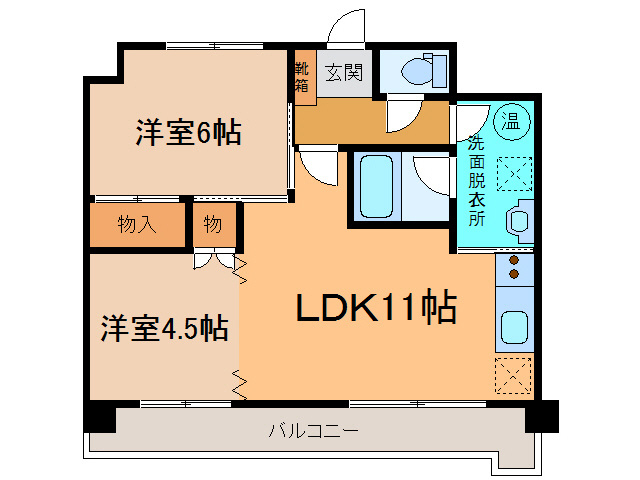帯広マンション第3の間取り