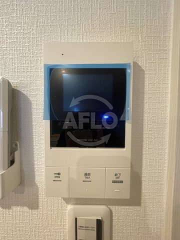 Raffine大阪九条のセキュリティ|Raffine大阪九条　モニター付きインターホン