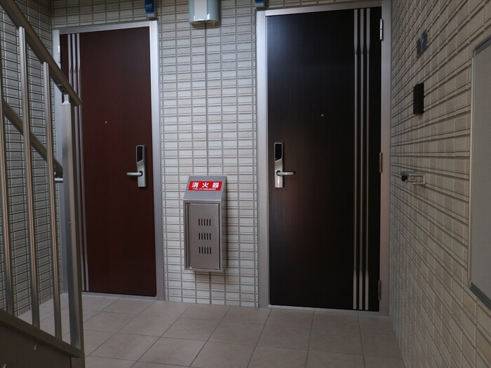 ラフィーネAの玄関