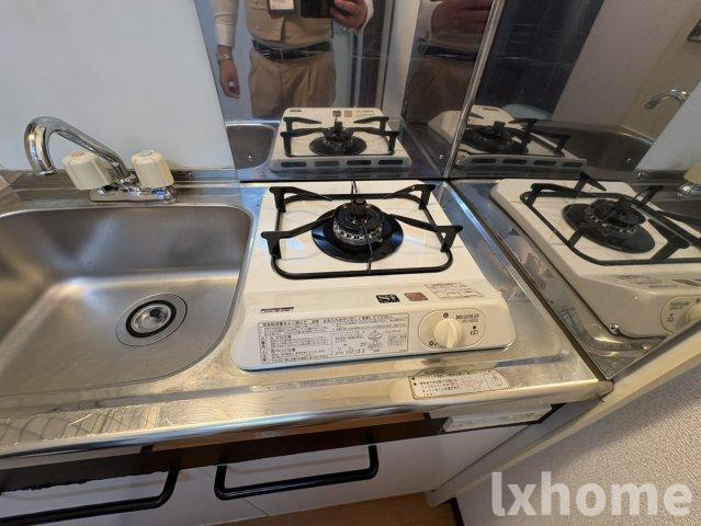 ファーストハイムのキッチン|コンパクトなキッチンで掃除もラクラク