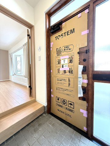 新琴似7条9丁目の玄関