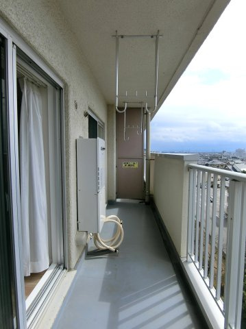 マンション青山カメリアのバルコニー