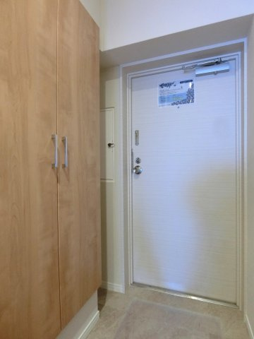 マンション青山カメリアの玄関