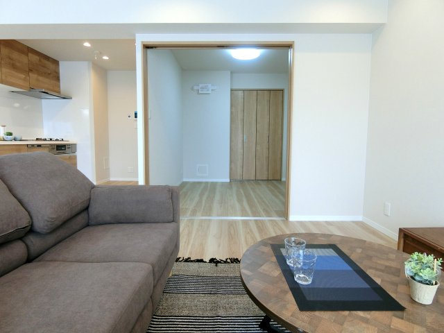 マンション青山カメリアの居間・リビング