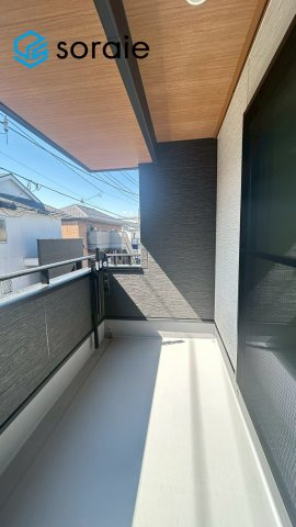 所沢市東狭山ヶ丘1丁目全1棟　新築戸建のバルコニー|3/12 撮影