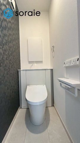 所沢市東狭山ヶ丘1丁目全1棟　新築戸建の居間・リビング|3/12 撮影