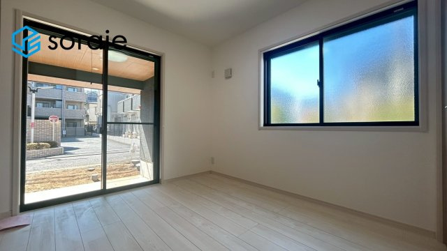 所沢市東狭山ヶ丘1丁目全1棟　新築戸建の洋室|3/12 撮影