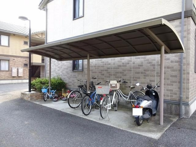 グリーンヴィラ カサハラのその他共用部分|駐輪場です