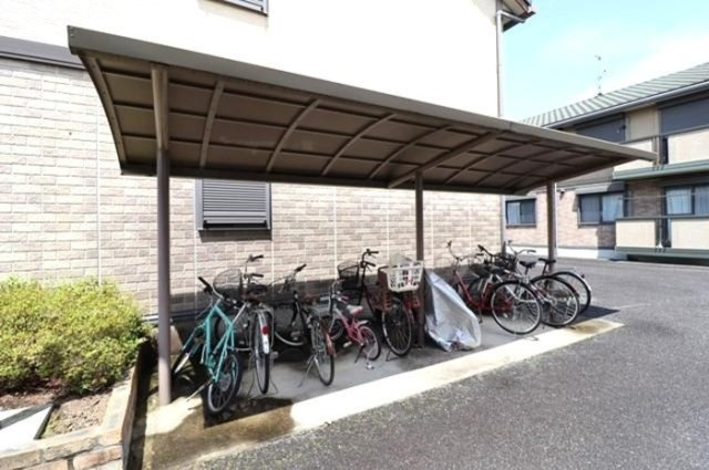 グリーンヴィラ カサハラのその他共用部分|駐輪場です