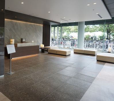 【ロビー】 | リバーサイド隅田セントラルタワー | 建物の内部です