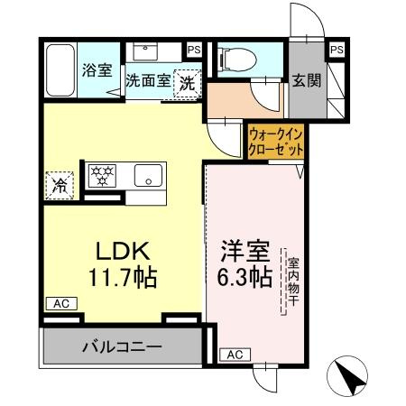 D Paina 登戸Ⅱの区画図
