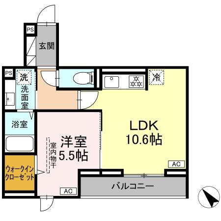 D Paina 登戸Ⅱの区画図