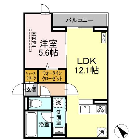 D Paina 登戸Ⅱの区画図