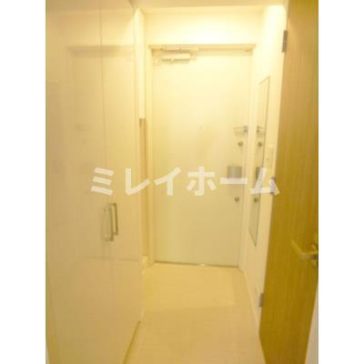 パークアクシス蒲田ステーションゲートの玄関