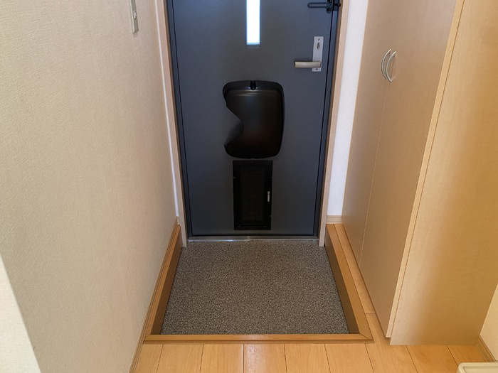 セジュールＭ３の玄関