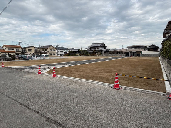 西長戸分譲地　14号地の外観|14区画分譲地の14号地！