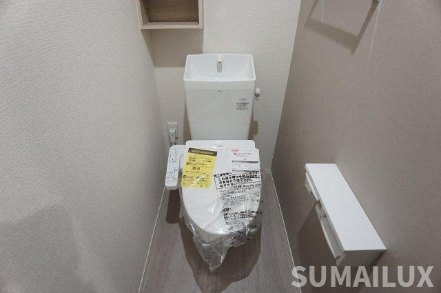 熊本市東区長嶺東４丁目のアパートのトイレ