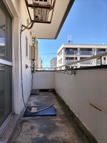 リブレシア明石のバルコニー