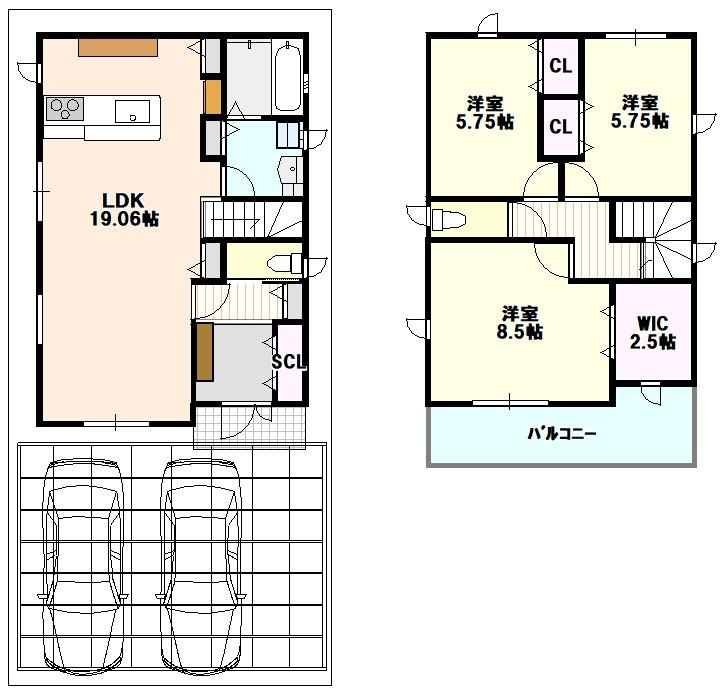 沖町　中古一戸建ての間取り|間取り図はいかがですか？ご希望を叶える間取りですか？リビングの広さは？水回りの位置は？カウンターキッチン？など色々な情報が集約されています。弊社ではリフォームなどのご相談も承っております。