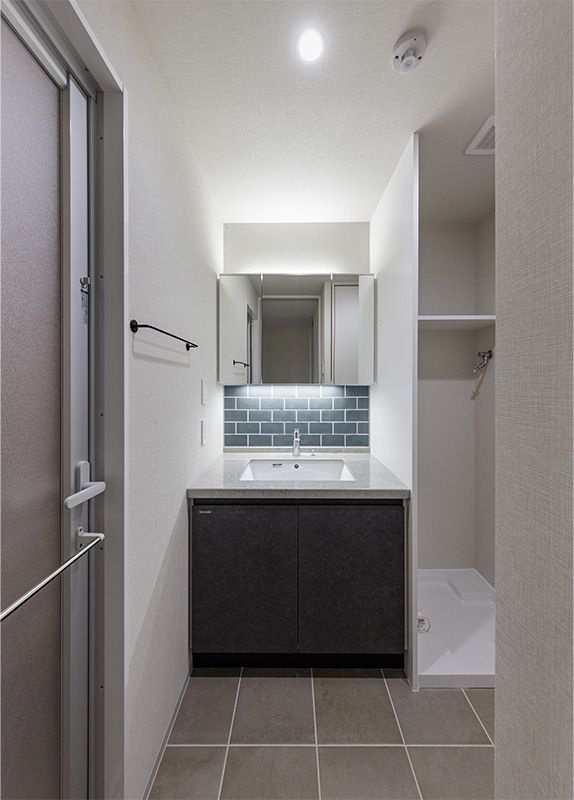 GranDuo下北沢VIIIの洗面所