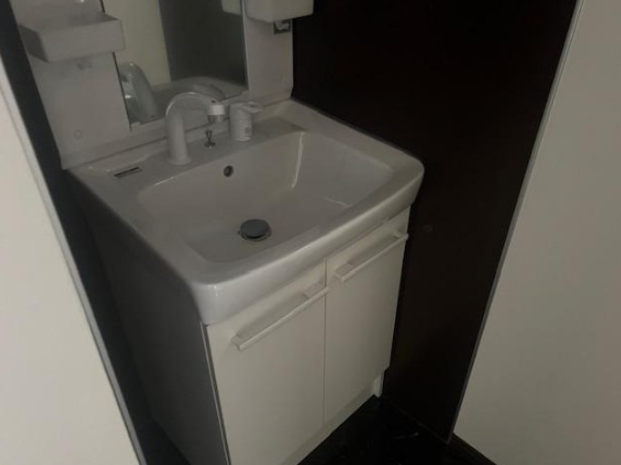 長楽町２丁目貸家の洗面所