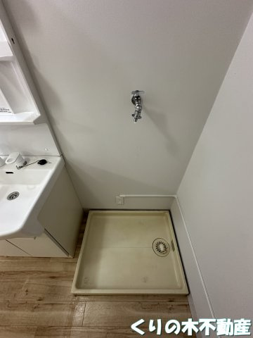 【設備】 | ルミウス北高下 | 室内洗濯機置き場です