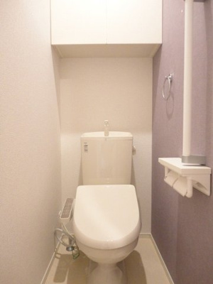 【トイレ】 | カーサ・ソレイユ | ゆったりとした空間のトイレです
