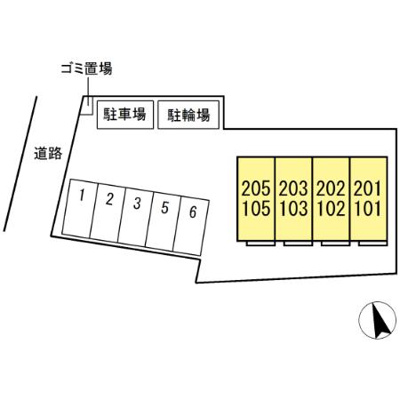 【区画図】 | セジュールレジデンス
