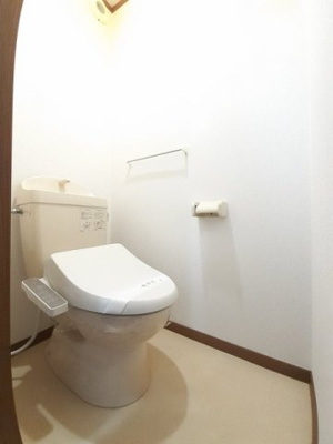 【トイレ】 | メゾンセレッソ　Ⅱ | 落ち着いたトイレです