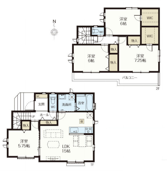 日進町3丁目574番　新築一戸建て　ハートフルタウン　G